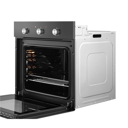 HISENSE FOUR ELECTRIQUE ENCASTRE 60CM BLACK GLASS DOOR - HEO601BK
