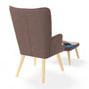 Salon Canapé Confort 1 place + Repose Pied