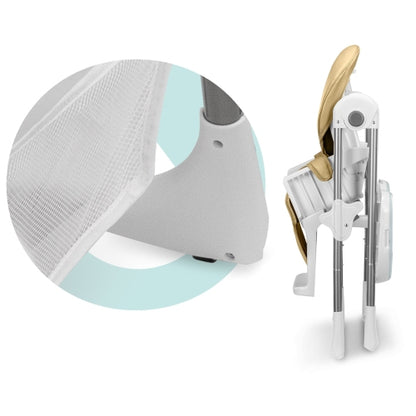 Chaise Haute Pour Bebe Lionelo Linn Plus-Beige-Blanc-Lo-Linn plus