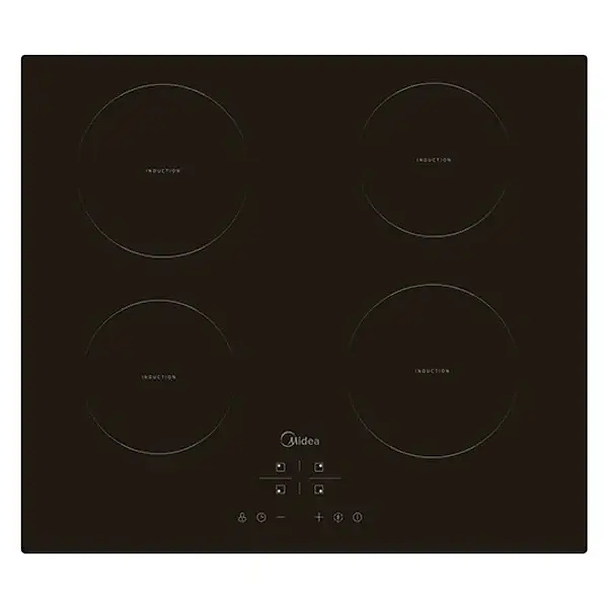 PLAQUE DE CUISSON À INDUCTION MIDEA - 4 ZONES DE CUISONS - TACTILE - 9 NIVEAUX DE PUISSANCES - 3500W - INVERTER - MC-IF3518G4S-A