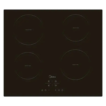 PLAQUE DE CUISSON À INDUCTION MIDEA - 4 ZONES DE CUISONS - TACTILE - 9 NIVEAUX DE PUISSANCES - 3500W - INVERTER - MC-IF3518G4S-A