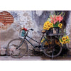 Puzzle-500pcs-Bicyclette Avec Fleurs