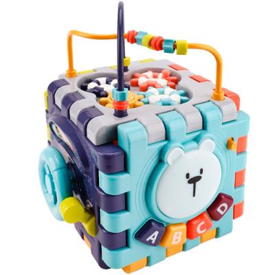 Jeu d’éveil Cube Educatif Multi-fonction+18mois
