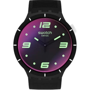SWATCH - Big Bold Futuristic Black - SO27B119