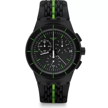 SWATCH - Homme Chrono Plastic Laser Track - SUSB409