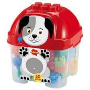 Bloc de construction baril chien-50pcs-abrick