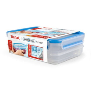 Boite a provision tefal set de-2pcs/0,6L rectangulaire
