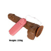SEXTOYS Gode Ventouse Réaliste Vibrant Silicone 19cm
