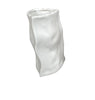 Vase en Porcelaine-Blanc-12,5×12,5cm