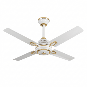 VENTILATEUR PLAFONNIER NASCO 24'' / 60W / BLANC-DORE / 4 HELICES / 220V-50HZ / 4PCS/CT - NASCO ACHAT / VENTE - CK24-01N