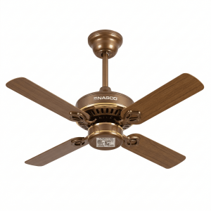 VENTILATEUR PLAFONNIER NASCO 24'' / 60W / MARRON-DORE / 4 HELICES / 220V-50HZ / 4PCS/CT - NASCO ACHAT / VENTE - CK24-02N