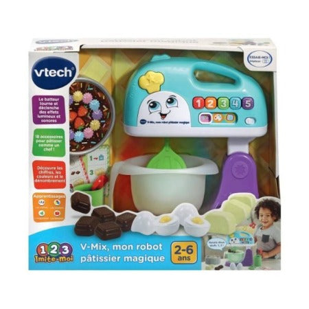 Vtech 1.2.3-v-mix Mon Robot Pâtissier Magique 2-6ans