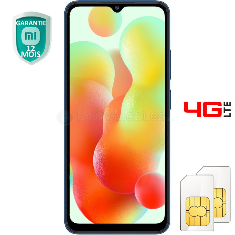 Xiaomi Redmi 12C 128 Go-4Go de RAM-5000mAh
