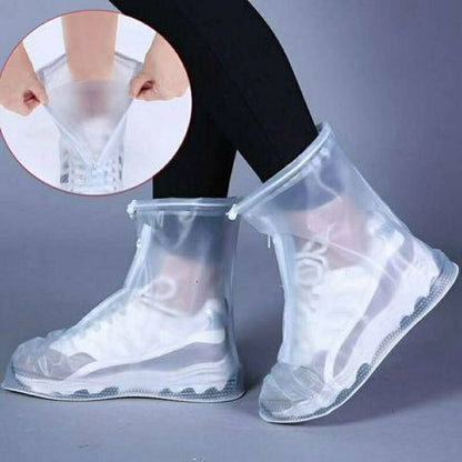 Importé - Bottes De Pluie Couvre - Chaussures Transparent- Antidérapante