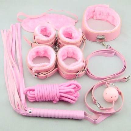 SEXTOYS Ensemble De Bondage De Couleur  - Velouté Coquin