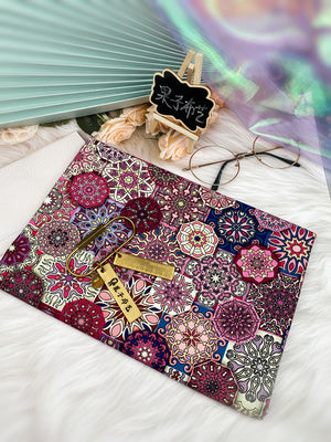 Importé - Tissus d'habillage 100% Coton imprimés avec motifs Ethniques