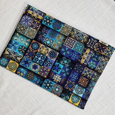 Importé - Tissus d'habillage 100% Coton imprimés avec motifs Ethniques