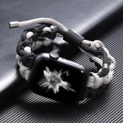 Importé - Bracelet Montre Sport Universel Apple iwatch Tressé En Nylon