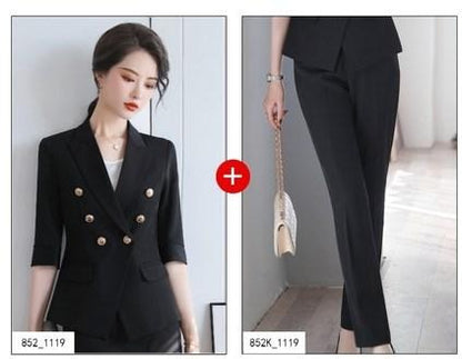 Importé - Ensemble Costume Tailleur Femme Slim Fit Premium