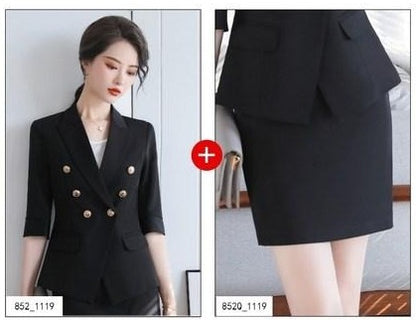 Importé - Ensemble Costume Tailleur Femme Slim Fit Premium