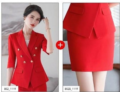 Importé - Ensemble Costume Tailleur Femme Slim Fit Premium
