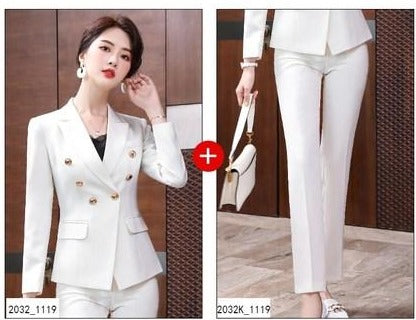 Importé - Ensemble Costume Tailleur Femme Slim Fit Premium