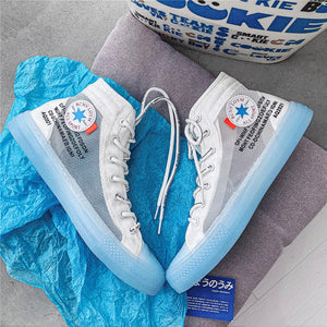 Importé - Chaussure Homme Basket Semelle Transparente