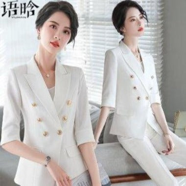 Importé - Ensemble Costume Tailleur Femme Slim Fit Premium