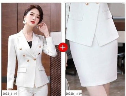 Importé - Ensemble Costume Tailleur Femme Slim Fit Premium