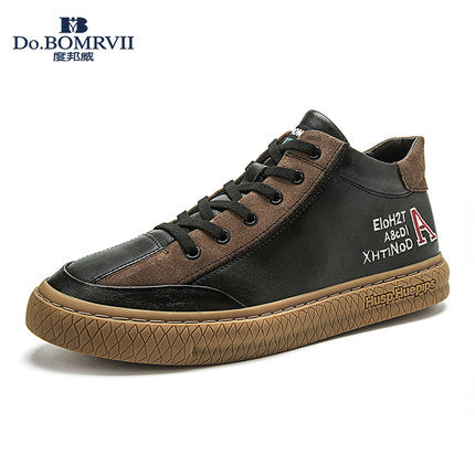 Importé - Chaussure Homme Basket BOMRVII Décontractée En Cuir