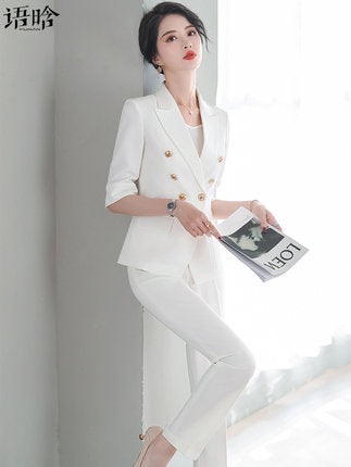 Importé - Ensemble Costume Tailleur Femme Slim Fit Premium