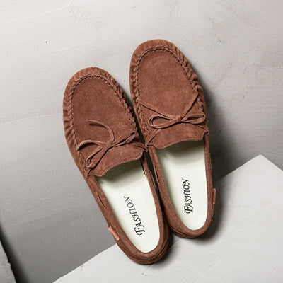 Importé - Chaussure Britannique Homme Décontractées En Cuir de Daim PU