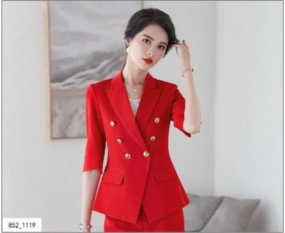 Importé - Ensemble Costume Tailleur Femme Slim Fit Premium
