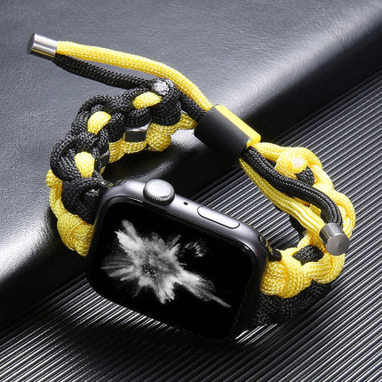 Importé - Bracelet Montre Sport Universel Apple iwatch Tressé En Nylon