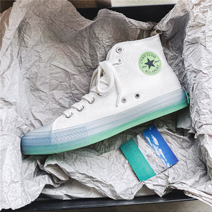 Importé - Chaussure Homme Basket Semelle Transparente