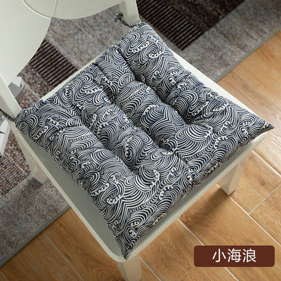 Import - Coussin d'Assise Décoratif Avec Motifs ou Uni-couleur En Coton Et Lin