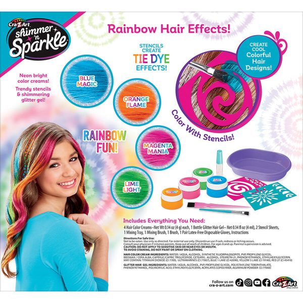 Jeu Cra-z-art Shimmer’n Sparkle Rainbow Effects+8ans