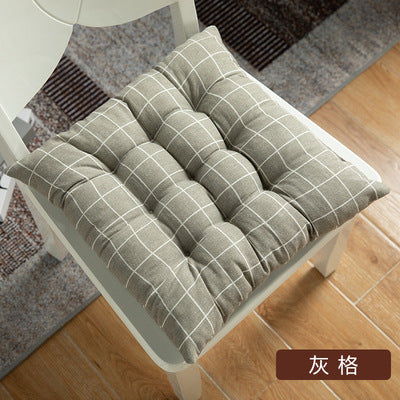 Import - Coussin d'Assise Décoratif Avec Motifs ou Uni-couleur En Coton Et Lin