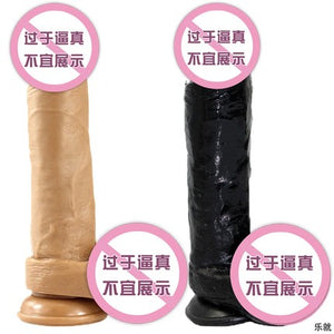 Importé - SEXTOYS GODE VENTOUSE EXTRA EPAIS En Silicone - (6x29cm)