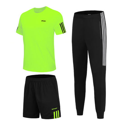 Importé - Ensemble Sport Masculin classique 3 pièces - fitness