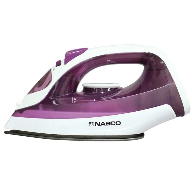 FER A REPASSER A VAPEUR NASCO 1600W 180ML MAX-360°-10PCS-CT