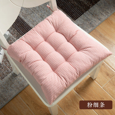Import - Coussin d'Assise Décoratif Avec Motifs ou Uni-couleur En Coton Et Lin