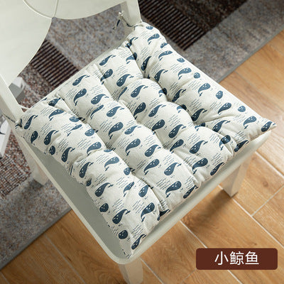 Import - Coussin d'Assise Décoratif Avec Motifs ou Uni-couleur En Coton Et Lin