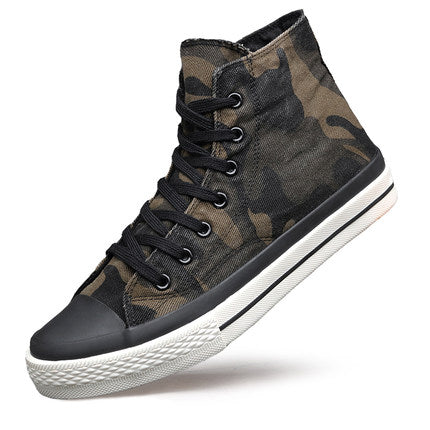 Importé - Chaussure Homme Baskets Montantes Camouflage