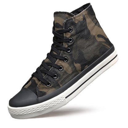 Importé - Chaussure Homme Baskets Montantes Camouflage