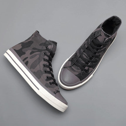 Importé - Chaussure Homme Baskets Montantes Camouflage