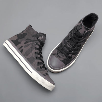 Importé - Chaussure Homme Baskets Montantes Camouflage