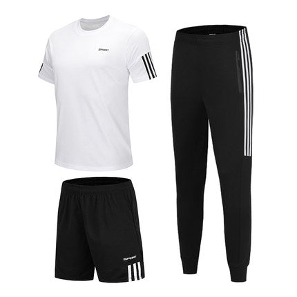 Importé - Ensemble Sport Masculin classique 3 pièces - fitness