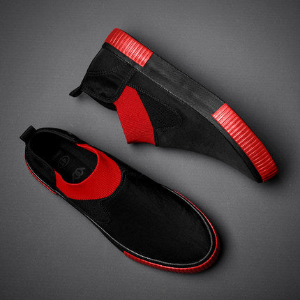 Importé - Chaussure Homme Montantes stretch Décontractées En Toile