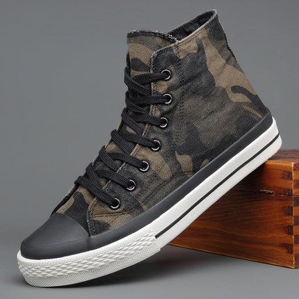 Importé - Chaussure Homme Baskets Montantes Camouflage